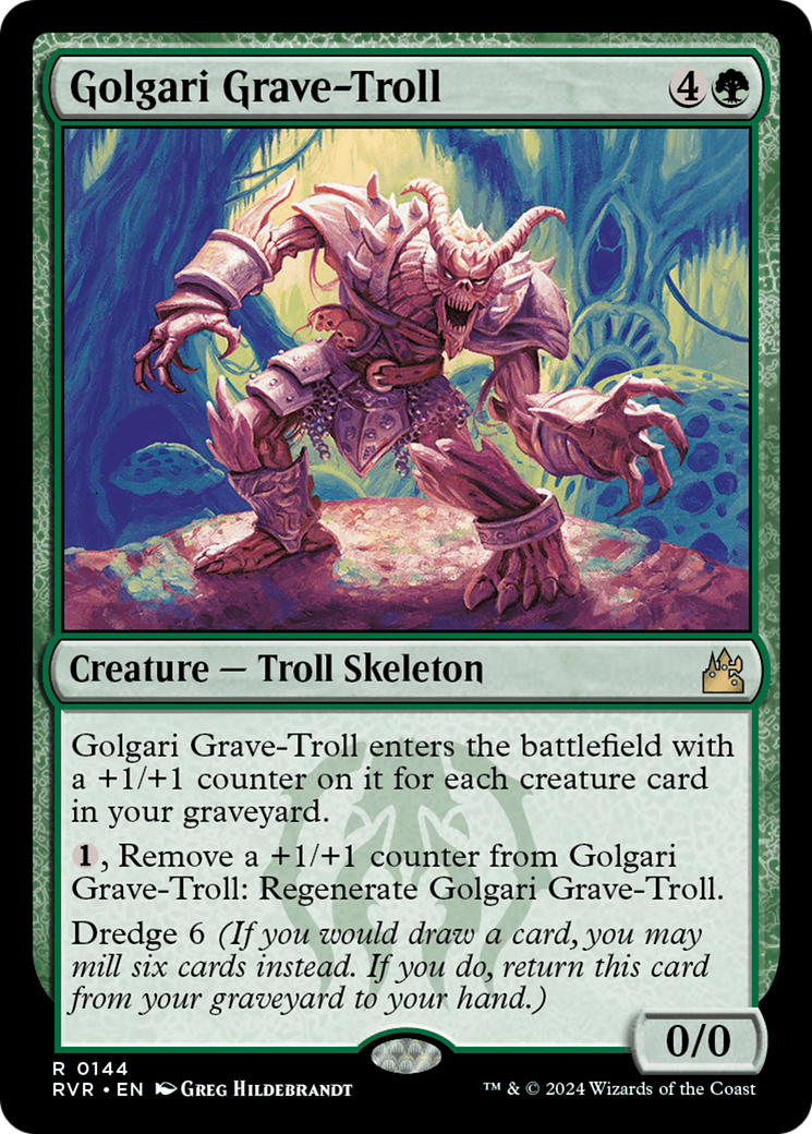 Golgari Grave-Troll [RVR-144]