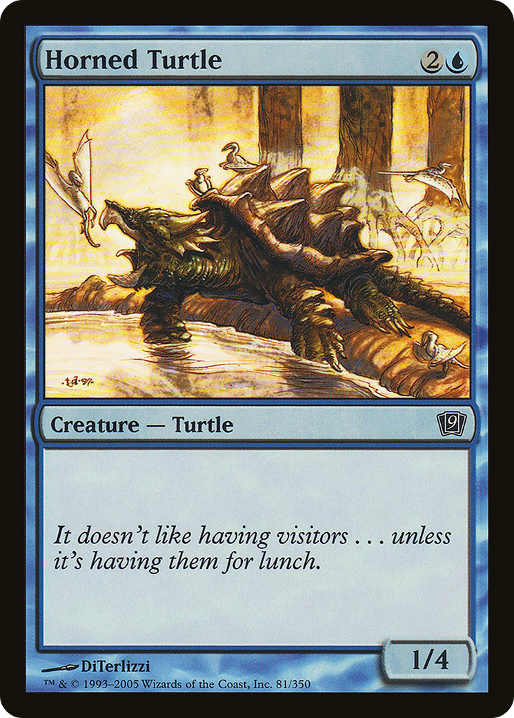 Horned Turtle [9ED-81★]