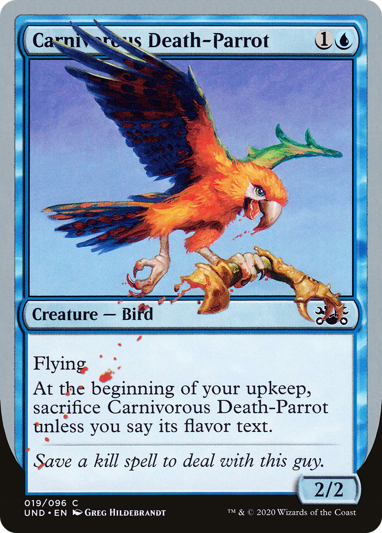 Carnivorous Death-Parrot [UND-19]