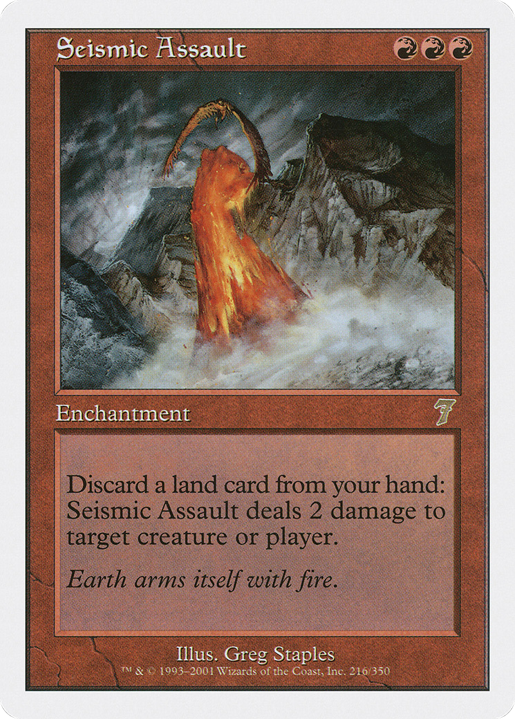 Seismic Assault [7ED-216]