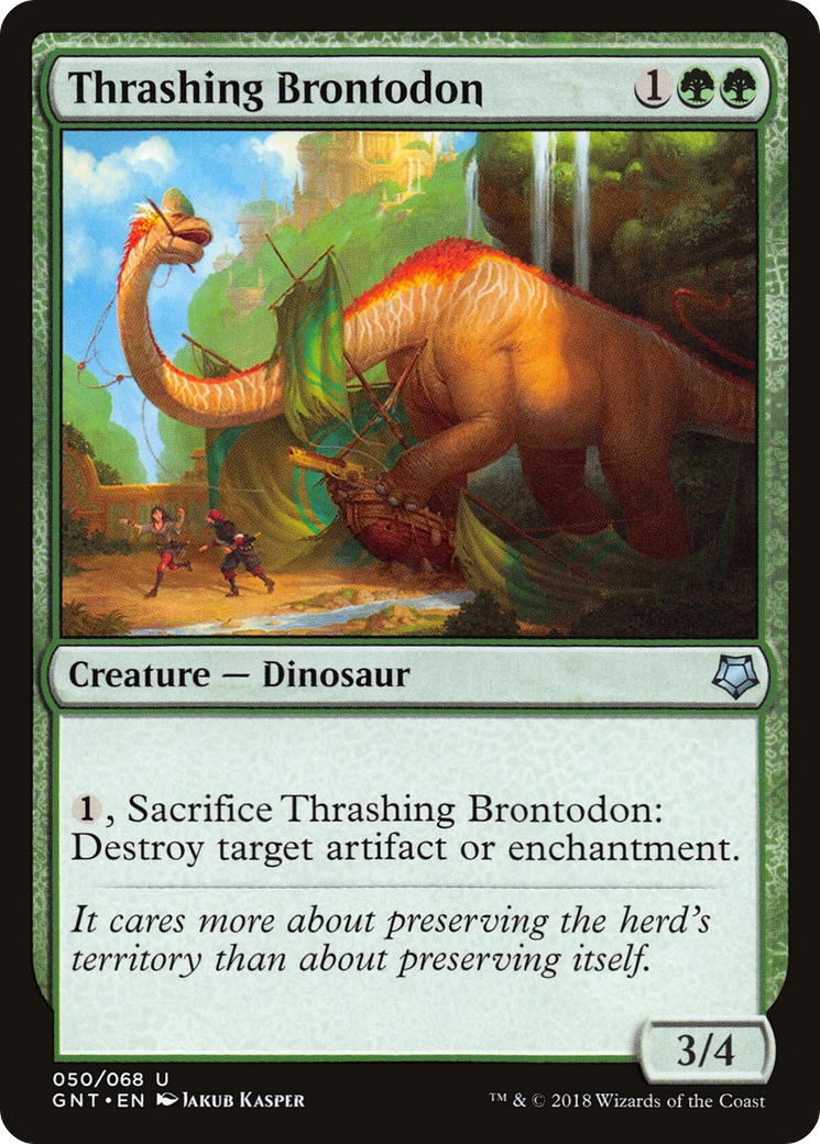 Thrashing Brontodon [GNT-50]