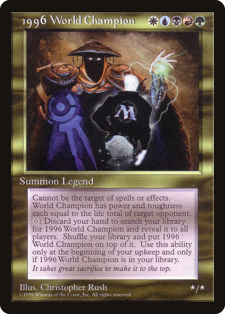 1996 World Champion [PCEL-1]