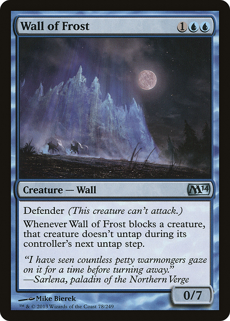 Wall of Frost [M14-78]
