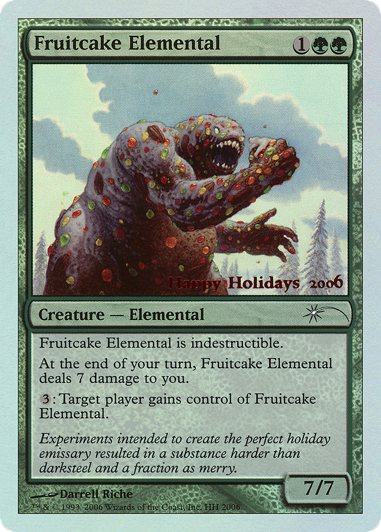 Fruitcake Elemental - Promo [HHO-6]