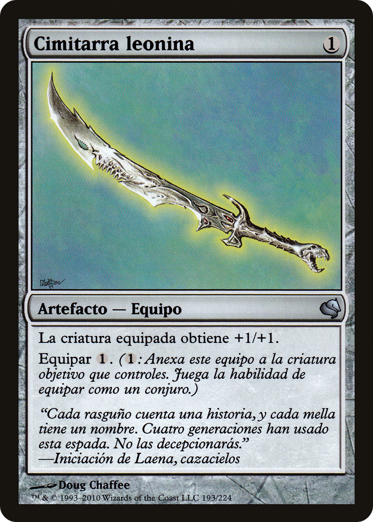 Leonin Scimitar [PS11-193]
