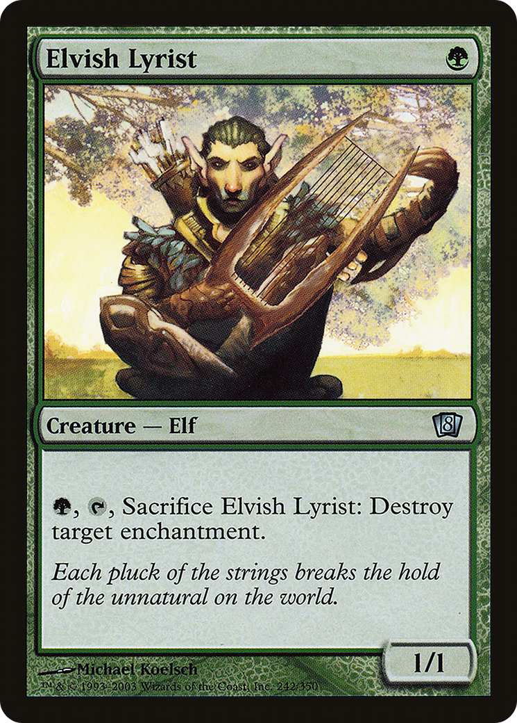 Elvish Lyrist [8ED-242★]