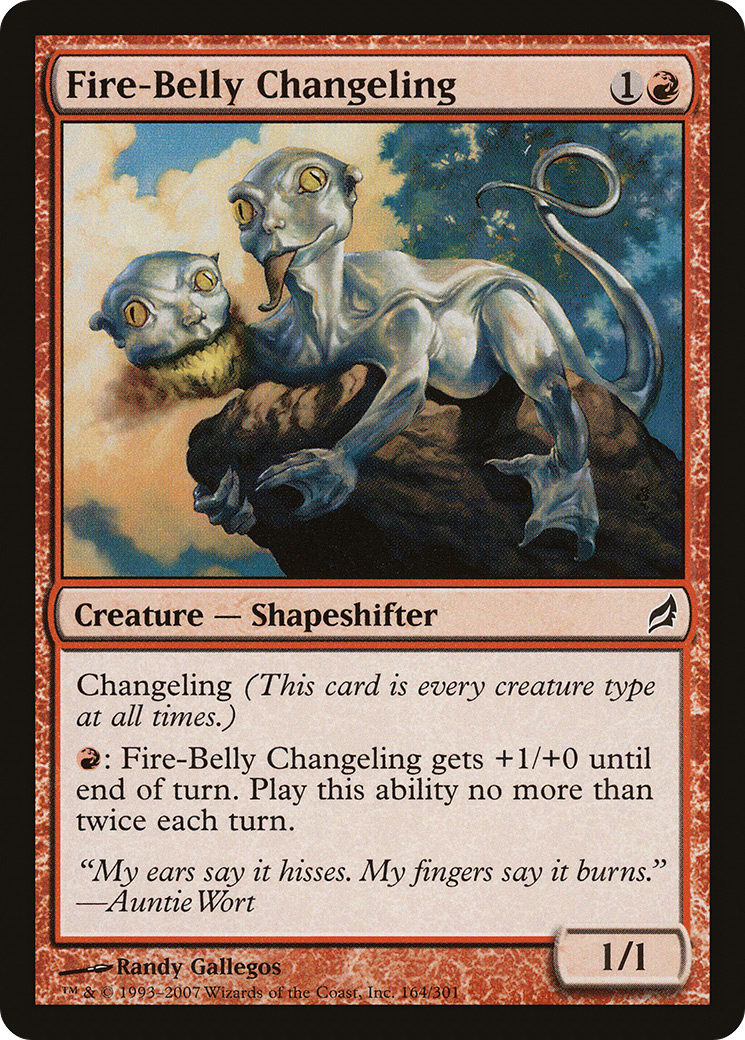 Fire-Belly Changeling [LRW-164]
