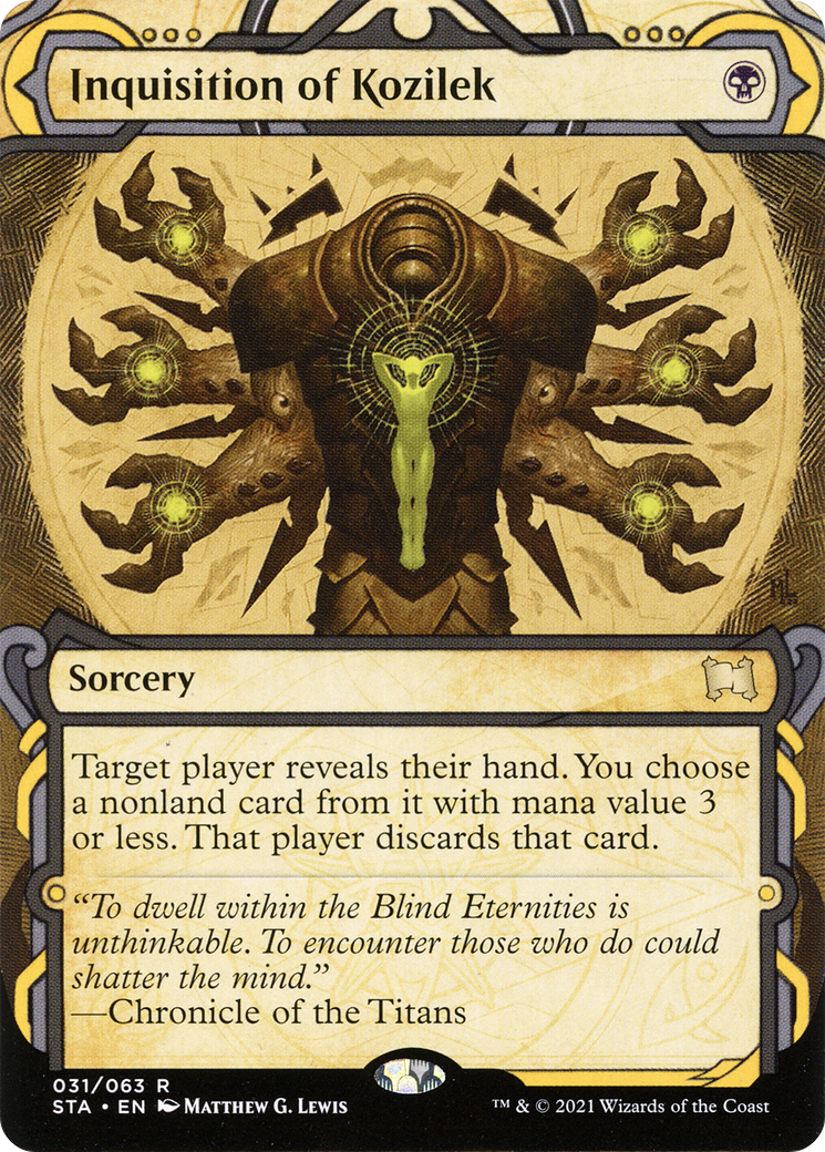 Inquisition of Kozilek - Borderless - Showcase [STA-31]