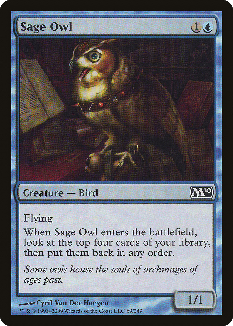 Sage Owl [M10-69]