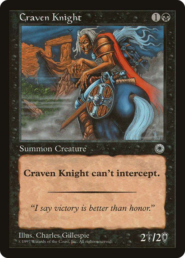 Craven Knight [POR-85]