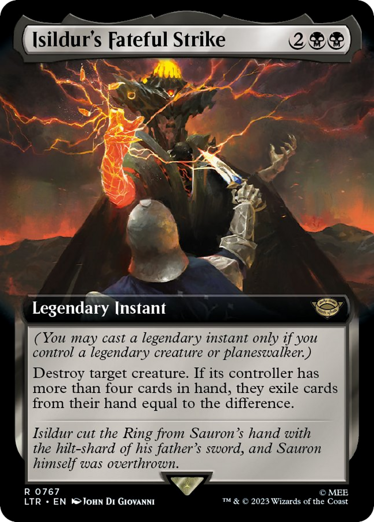 Isildur's Fateful Strike - Extended Art - Surge Foil [LTR-767]