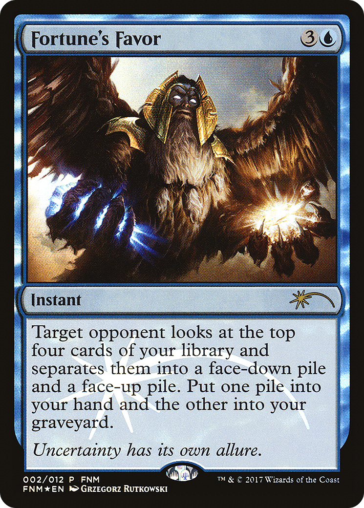 Fortune's Favor - Promo [F17-2]