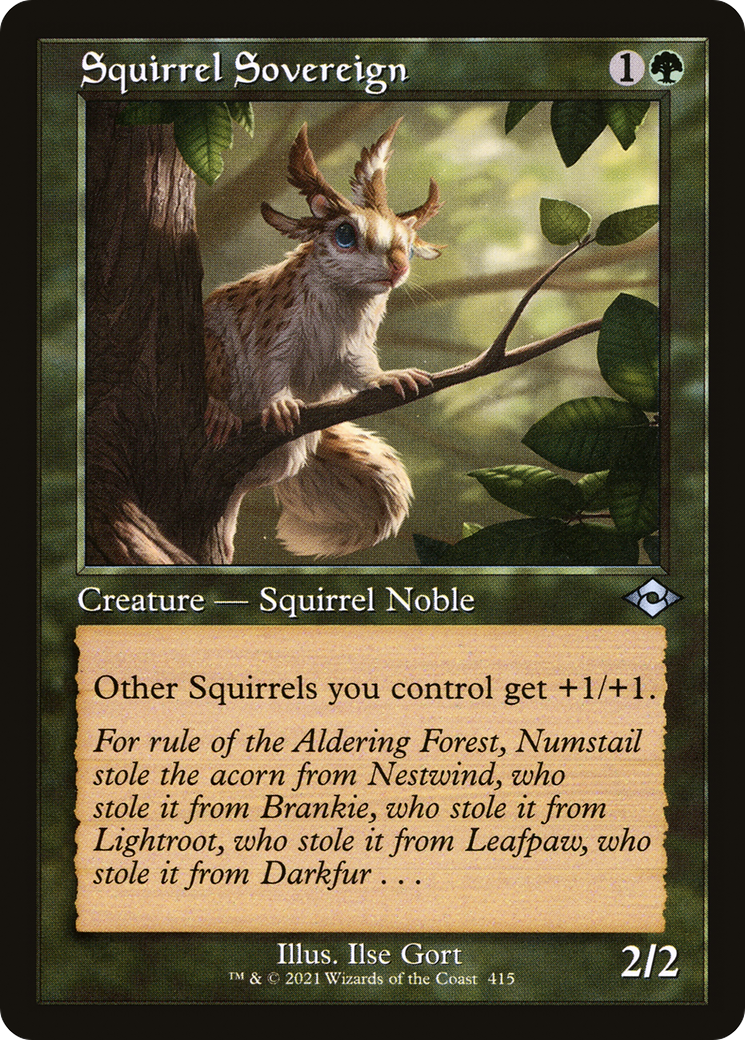 Squirrel Sovereign [MH2-415]