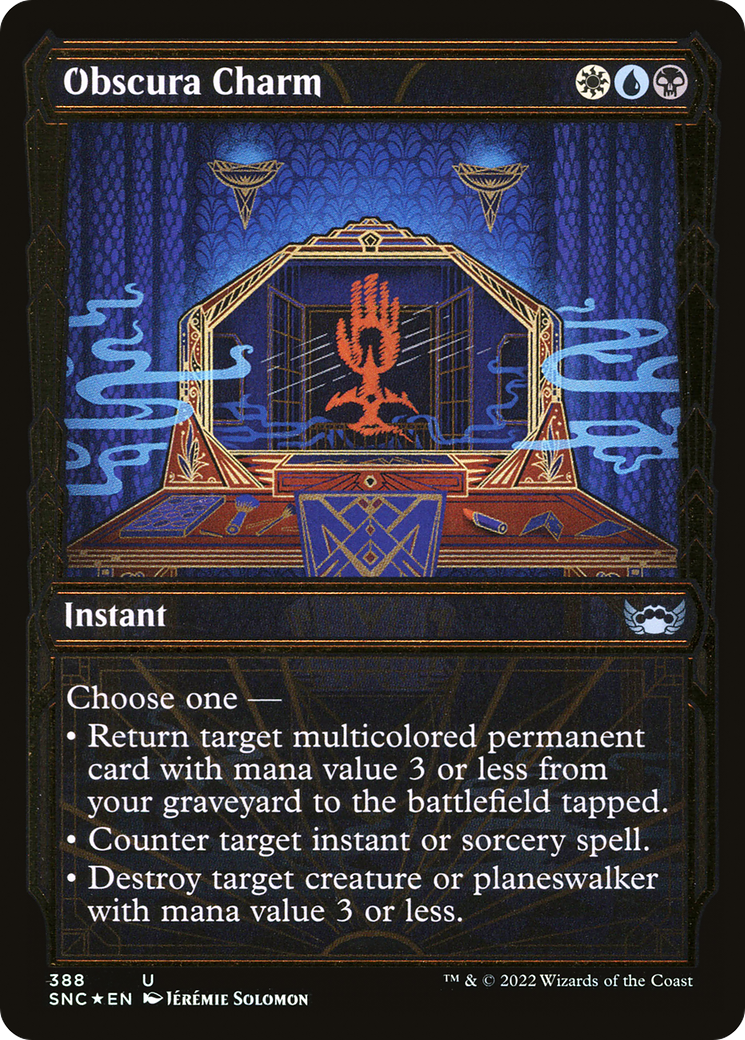 Obscura Charm - Showcase - Gilded Foil [SNC-388]