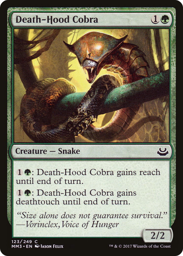 Death-Hood Cobra [MM3-123]
