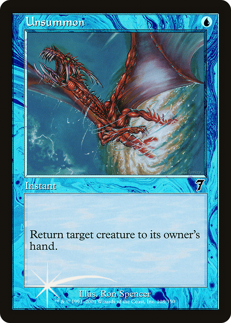Unsummon [7ED-108★]