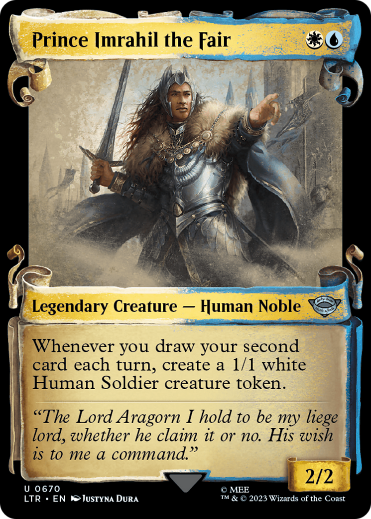 Prince Imrahil the Fair - Scroll Showcase [LTR-670]
