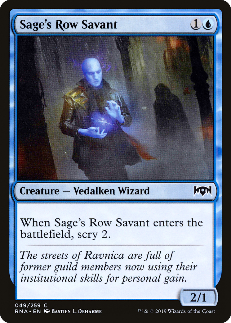 Sage's Row Savant [RNA-49]
