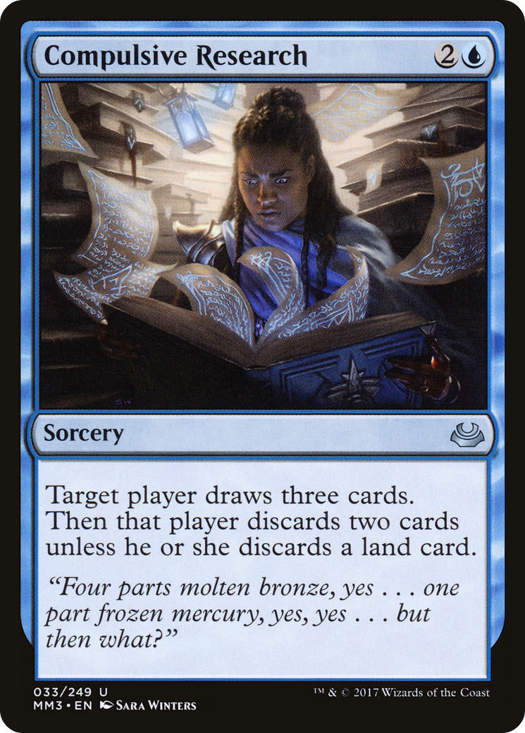 Compulsive Research [MM3-33]