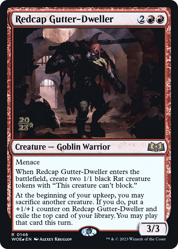 Redcap Gutter-Dweller - Prerelease Promo [PWOE-146s]