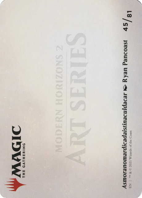 Asmoranomardicadaistinaculdacar // Asmoranomardicadaistinaculdacar [AMH2-45]