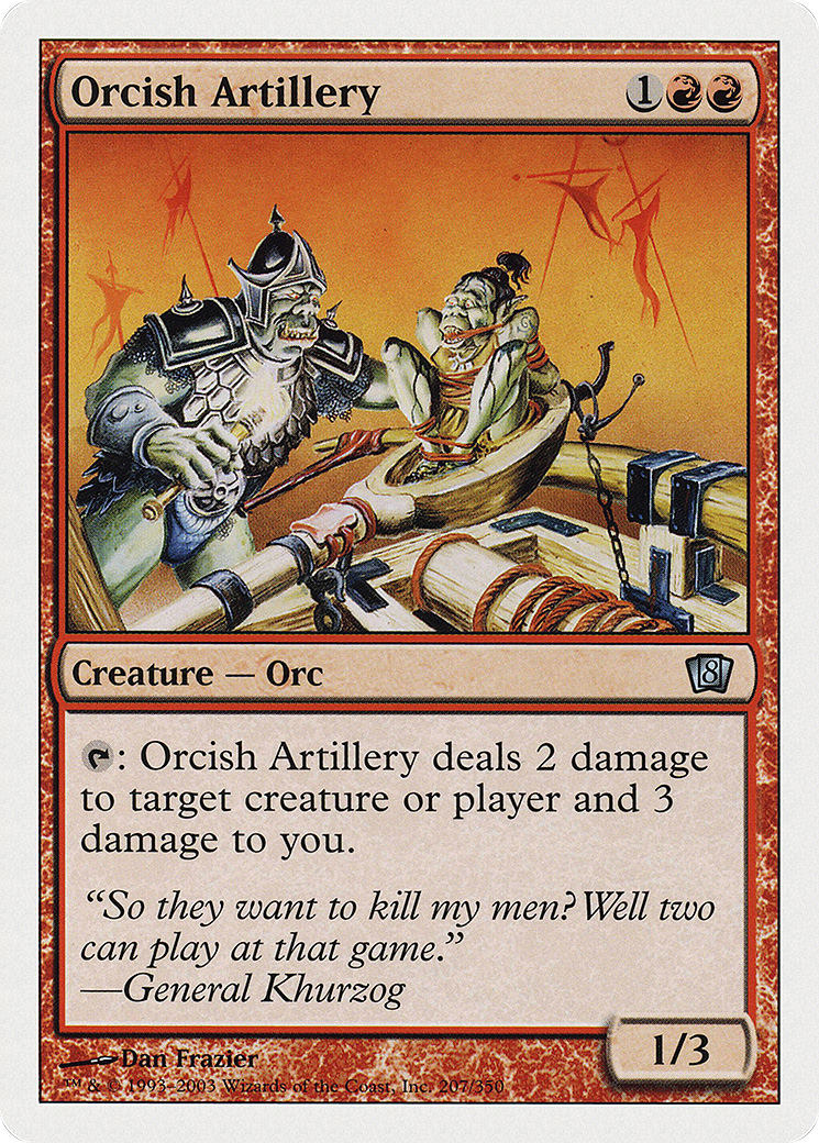 Orcish Artillery [8ED-207]