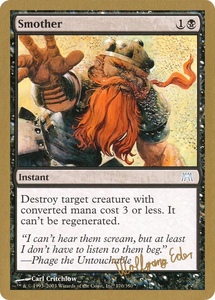 Smother [WC03-we170]