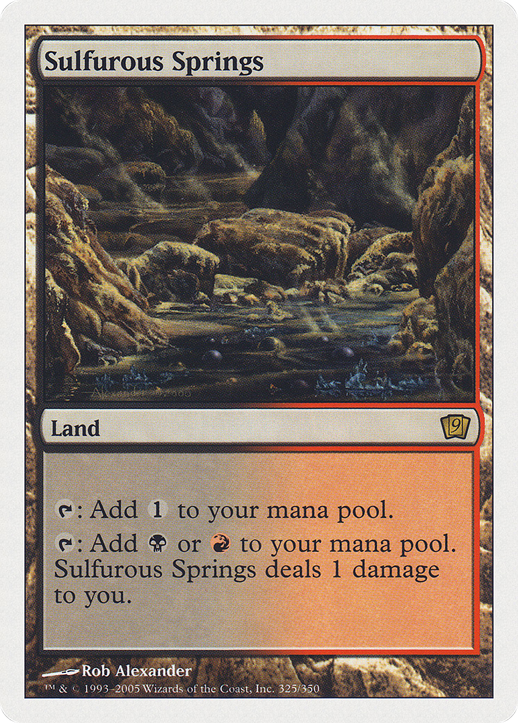 Sulfurous Springs [9ED-325]