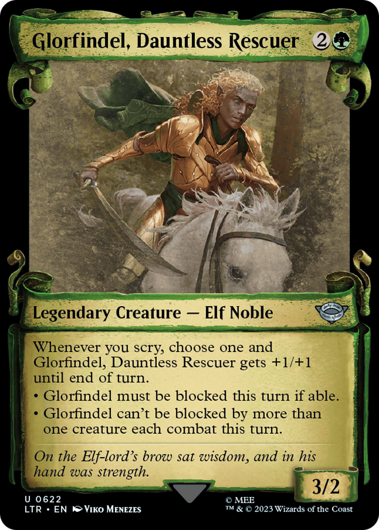 Glorfindel, Dauntless Rescuer - Scroll Showcase [LTR-622]