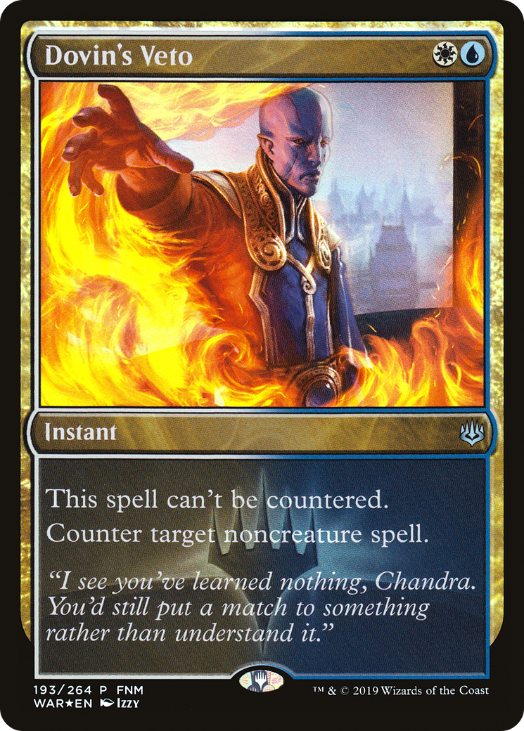 Dovin's Veto - Promo [PWAR-193]