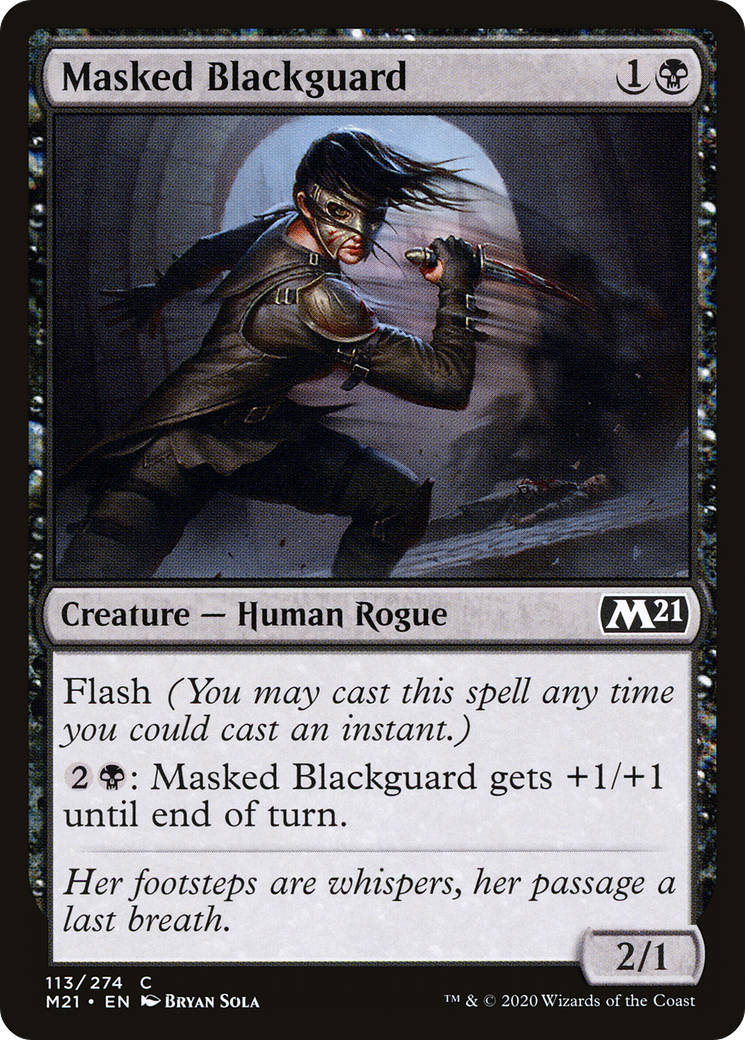 Masked Blackguard [M21-113]