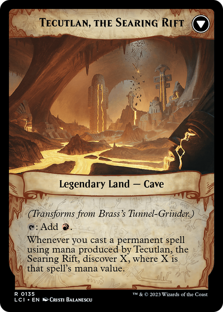 Brass's Tunnel-Grinder // Tecutlan, the Searing Rift [LCI-135]