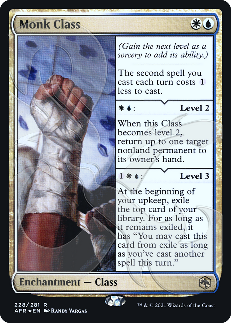 Monk Class - Promo [PAFR-228a]