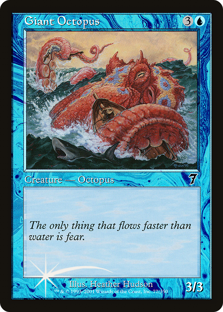 Giant Octopus [7ED-77★]