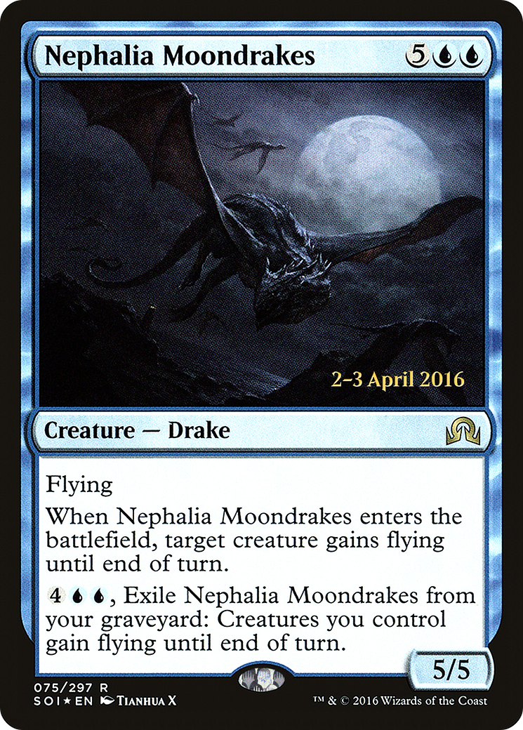 Nephalia Moondrakes - Prerelease Promo [PSOI-75s]