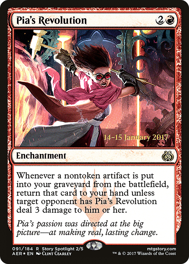 Pia's Revolution - Prerelease Promo [PAER-91s]