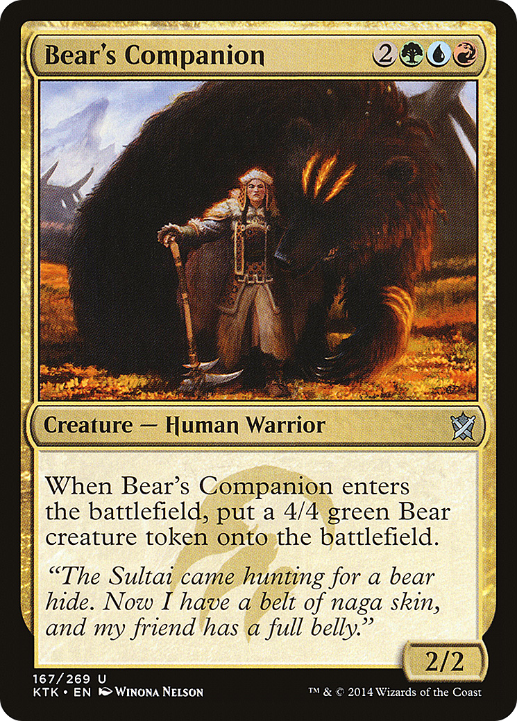 Bear's Companion [KTK-167]