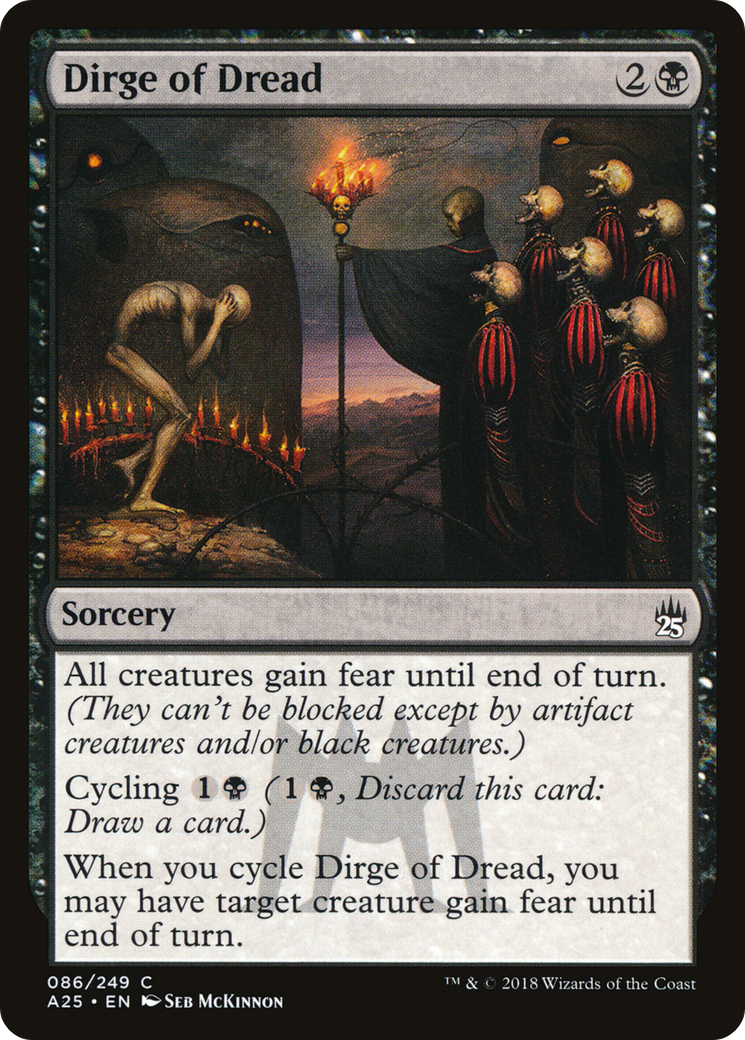 Dirge of Dread [A25-86]