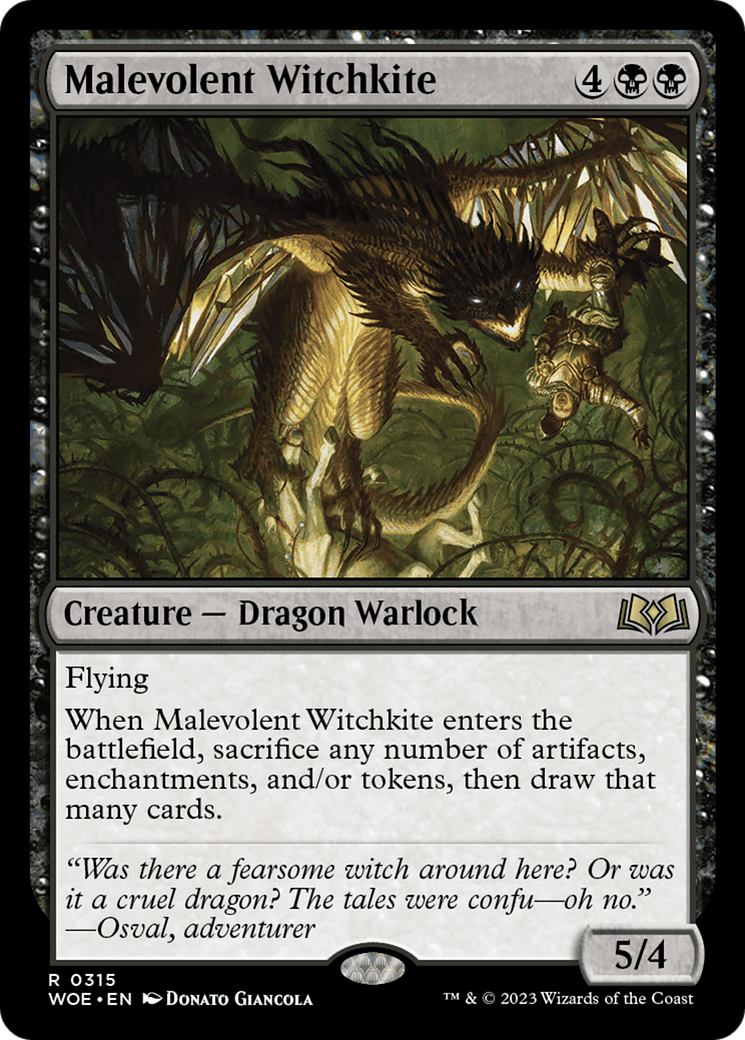 Malevolent Witchkite [WOE-315]