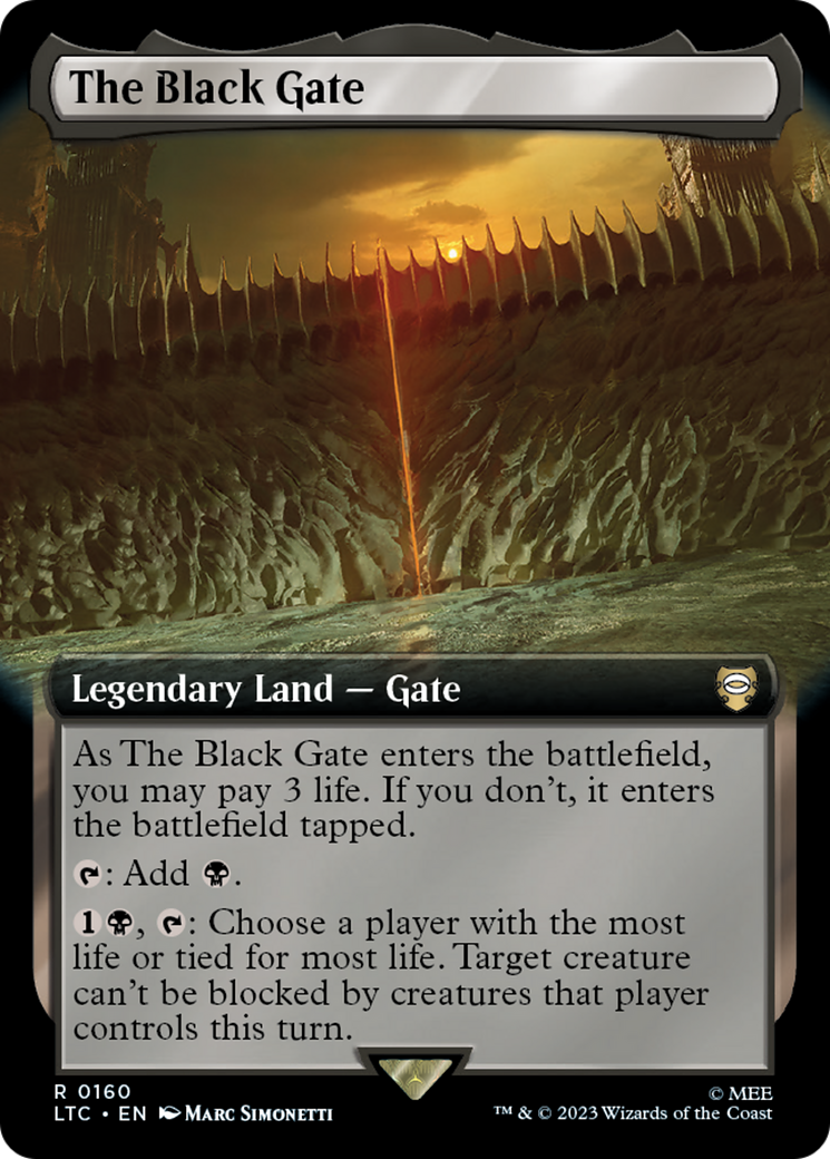 The Black Gate - Extended Art [LTC-160]
