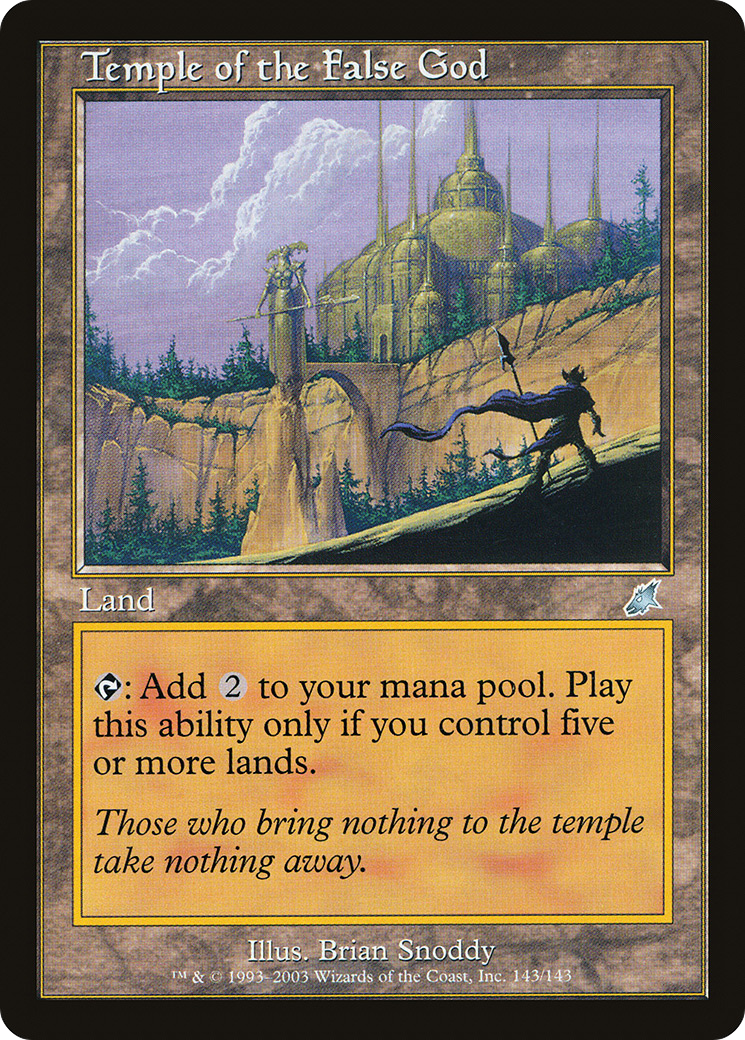 Temple of the False God [SCG-143]