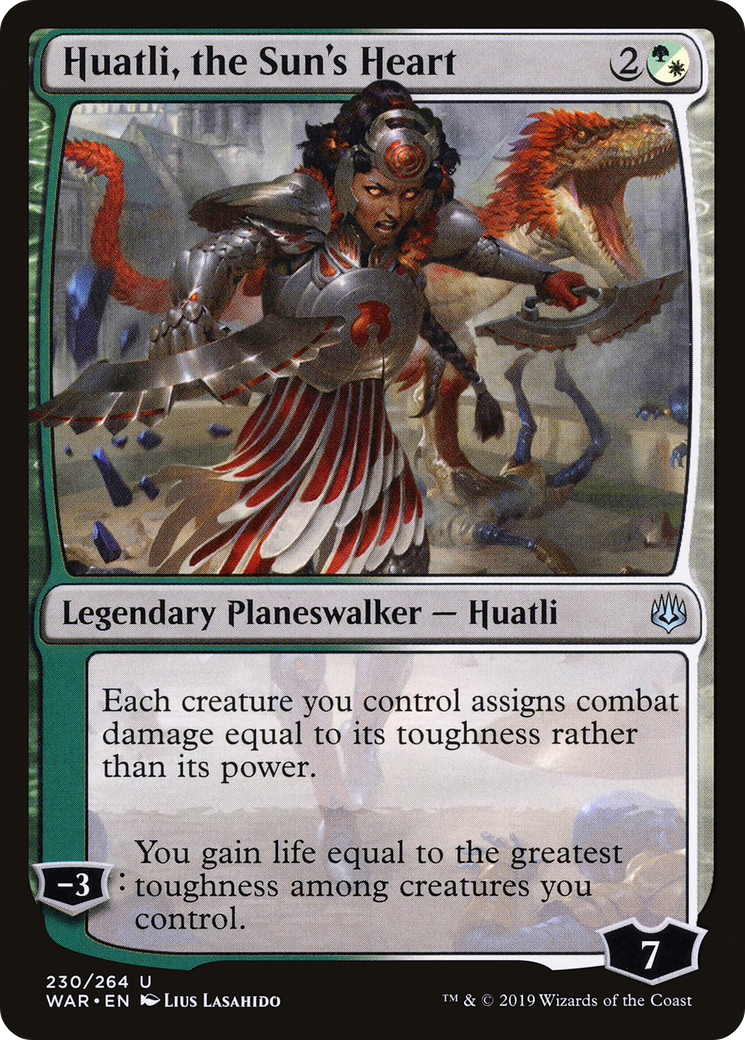 Huatli, the Sun's Heart [WAR-230]