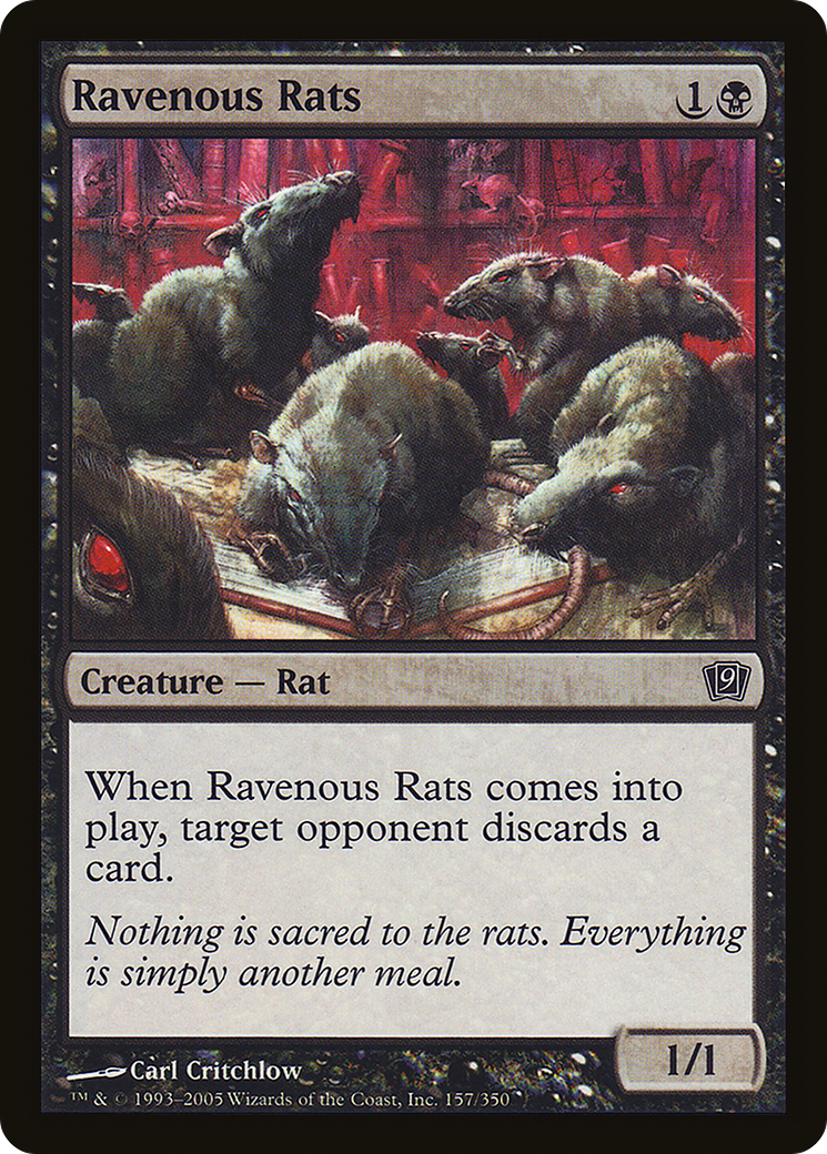 Ravenous Rats [9ED-157★]