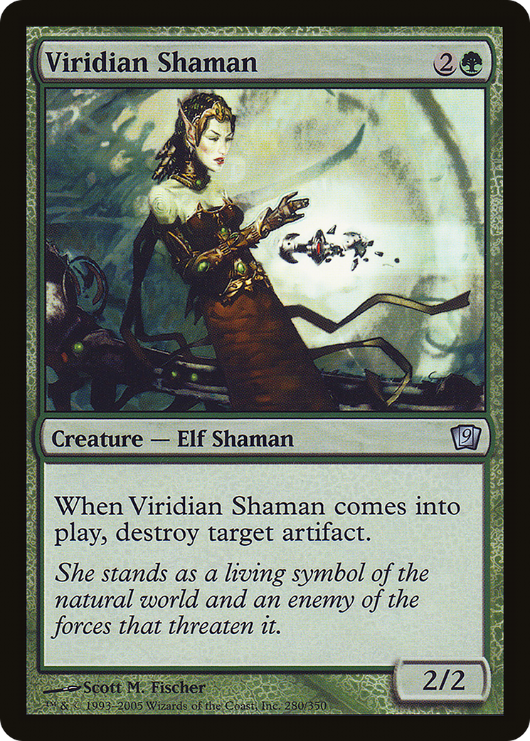 Viridian Shaman [9ED-280★]