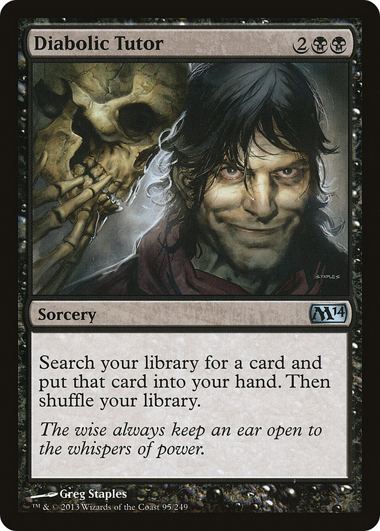 Diabolic Tutor [M14-95]