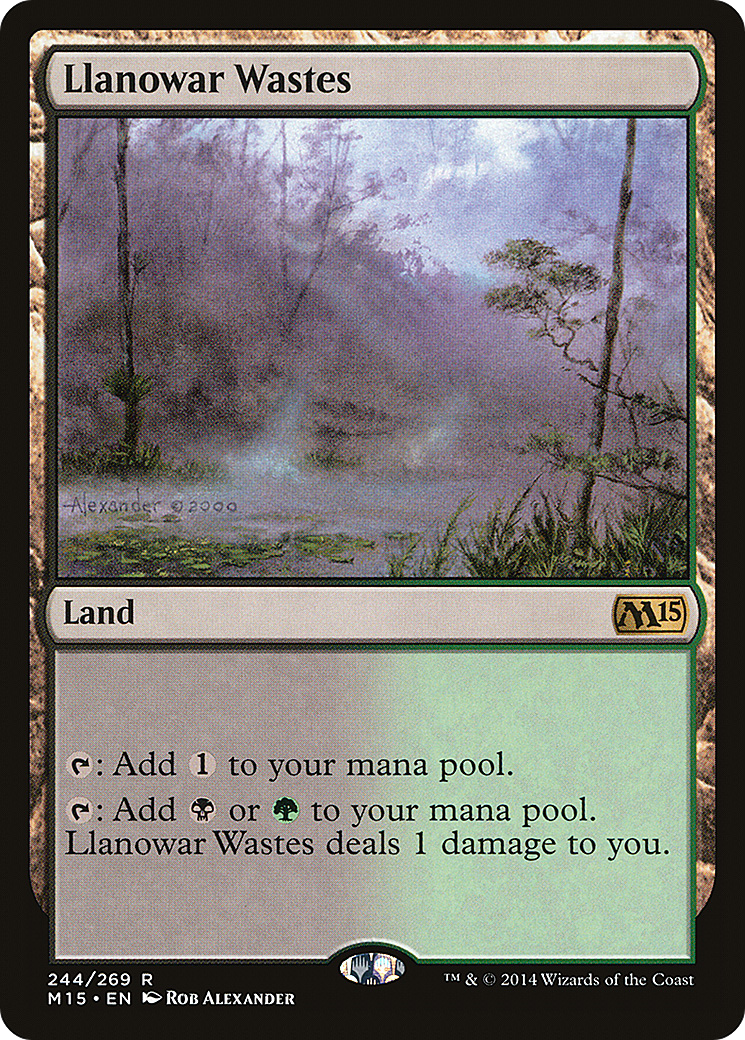 Llanowar Wastes [M15-244]