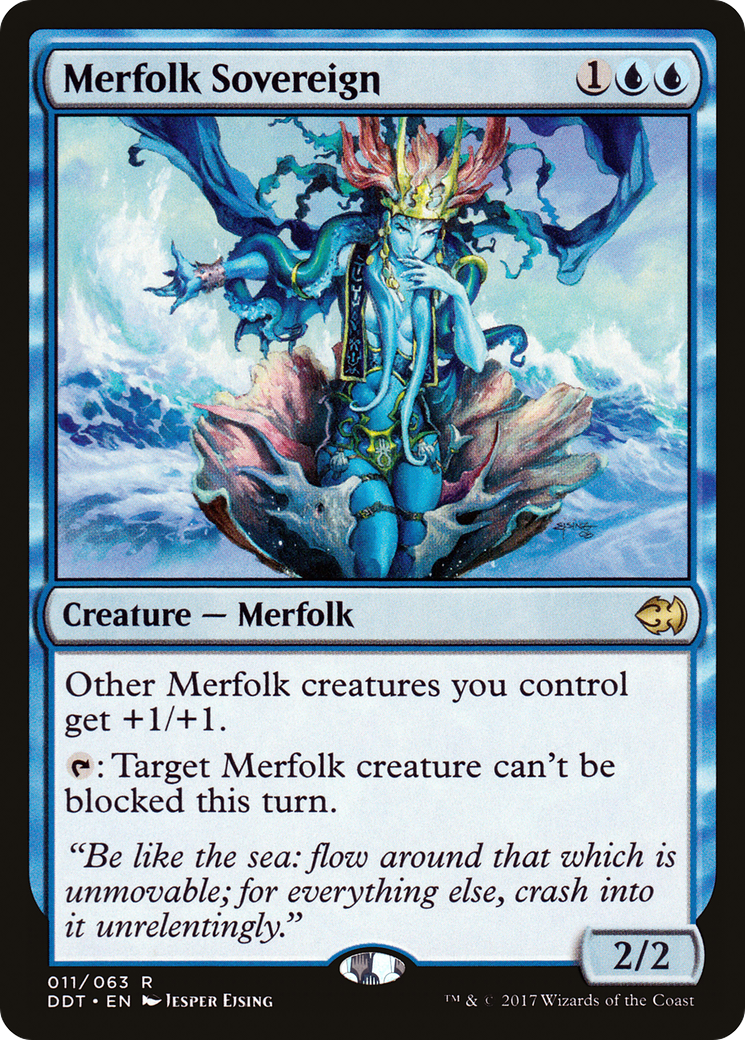 Merfolk Sovereign [DDT-11]