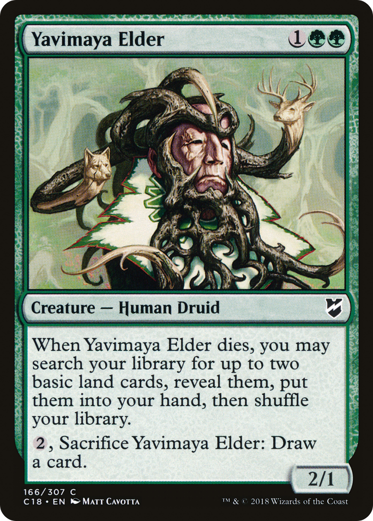 Yavimaya Elder [C18-166]