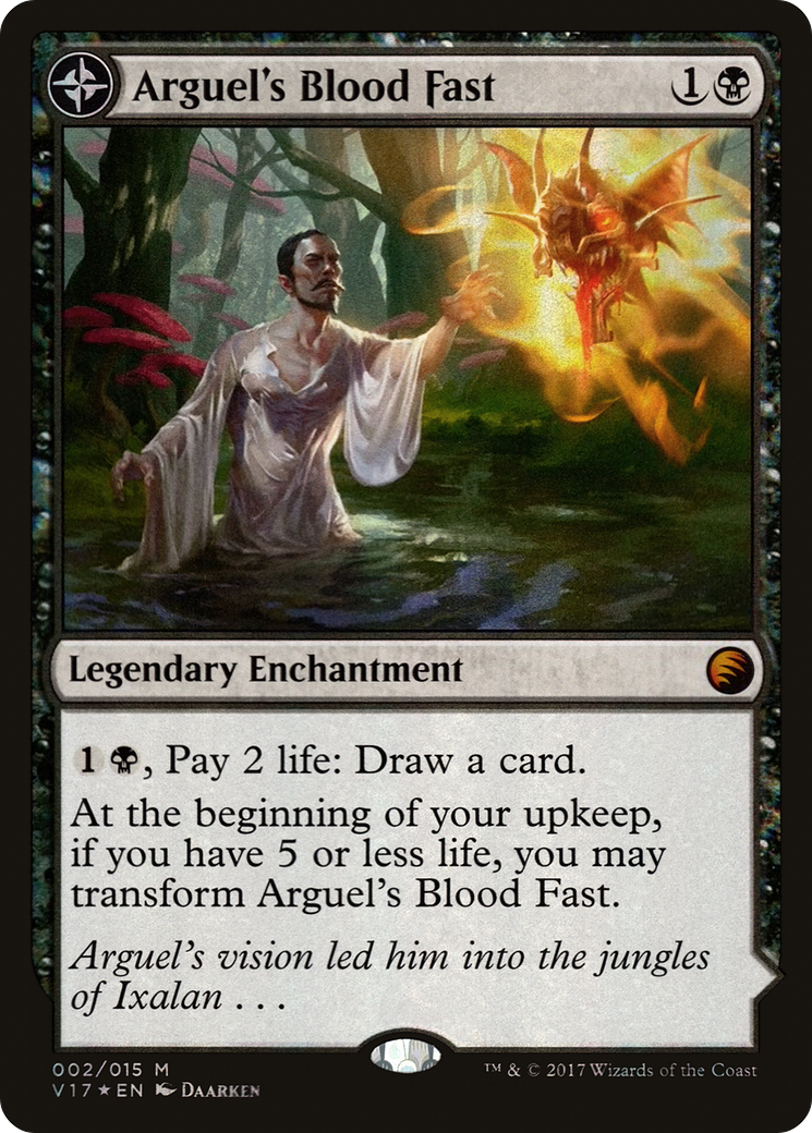 Arguel's Blood Fast // Temple of Aclazotz [V17-2]