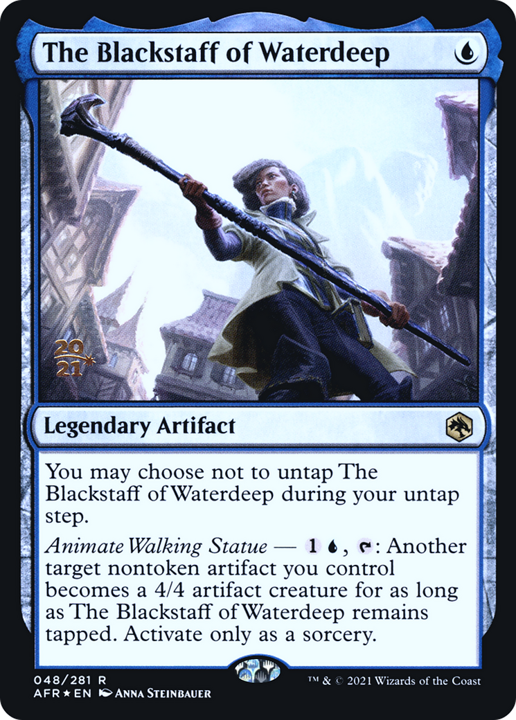The Blackstaff of Waterdeep - Prerelease Promo [PAFR-48s]